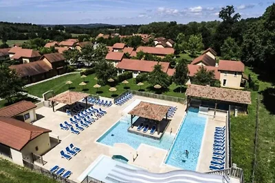 Ferienhaus in Alvignac mit Spa und Pool