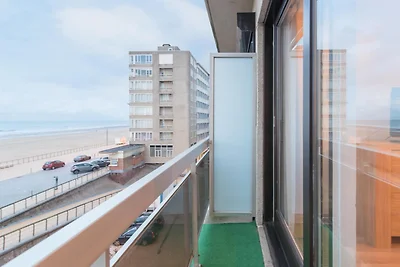 Wohnung mit frontalem Meerblick in Mariakerke