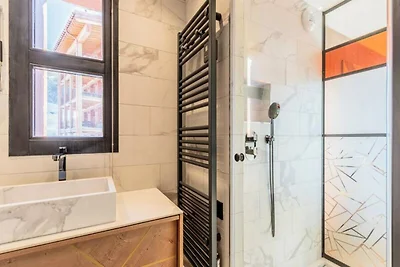 Apartment in Les Arcs mit Spa und Blick auf d...
