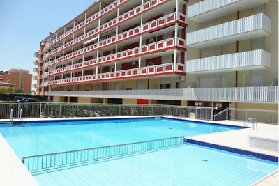 Appartement in Caorle bij Strand en Zwembad
