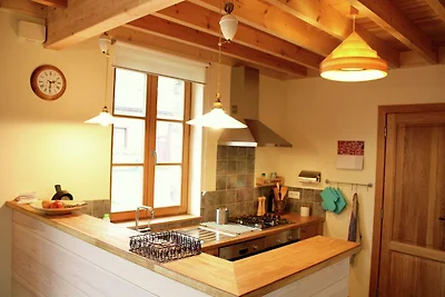 Denkmalgeschützes Ferienhaus in Sart mit Saun...