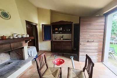Wohnung in einem Bauernhaus mit Swimmingpool