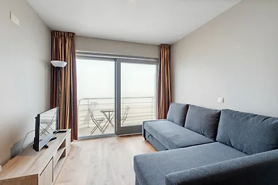 Gemütliches Studio mit Meer- und Strandblick