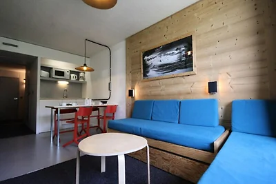 Studio für 5 Personen am Fuße der Pisten