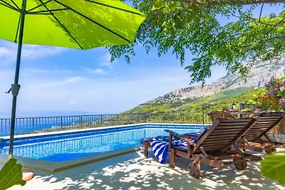 Charmantes Steinhaus Kleme mit Pool