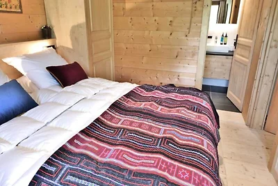 Chalet in Samance mit Blick auf das nordische...