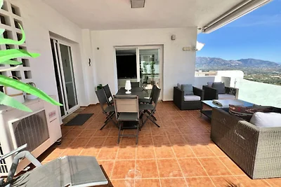 Apartment in Ojén mit Blick auf den...