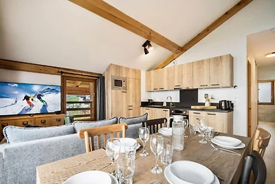 Apartment in Nantailly mit Blick auf den Mont...