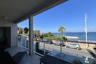 Appartement bij het strand van Garonne met ui...