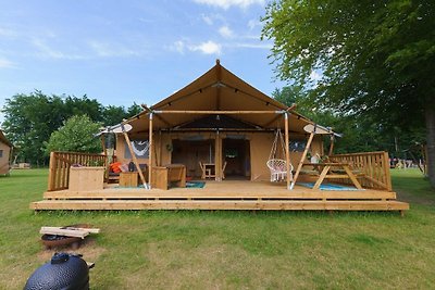 Glamping tent in het Horsterwold