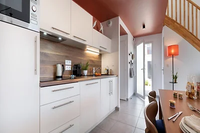 Schilderachtige duplex-oase voor 6 personen