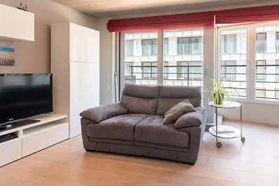 Apartment mit seitlichem Meerblick in Ostende