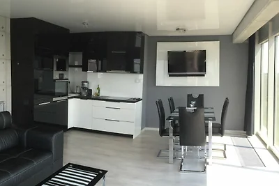 Penthouse für 6 Personen mit Meerblick