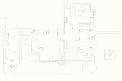 Appartamento per vacanze con 2 camere da...