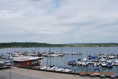 Hausboot in Mücheln mit Schwimmbecken