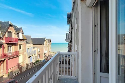 Appartement in Ault met Zeezicht Balkon