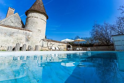 Schönes Schloss in Le Veurdre mit privatem...