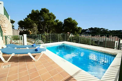 Apartment in Cala Galdana mit Blick auf den...
