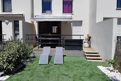 Villa met airconditioning nabij Valras