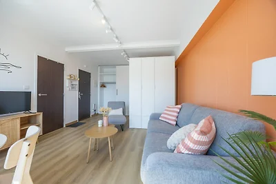Studio in Belgien mit Meerblick