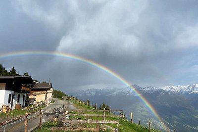 Ferienhaus auf der Alm mit Terrasse