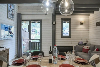 Apartment in Saint-Gervais mit Blick auf den...