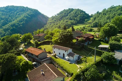 Außenseite Ferienhaus (Sommer) Außenseite Ferienhaus (Sommer)