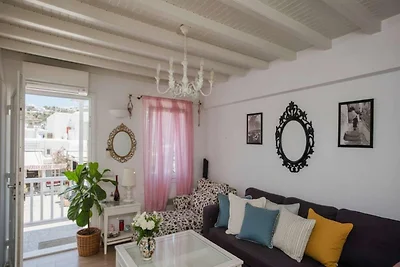 Traditionelles Haus im Zentrum von Mykonos