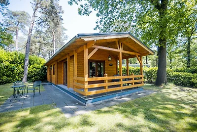 Luxe lodge voorzien van sauna en stoomcabine
