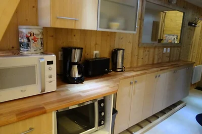 Apartment in Arc 2000 mit Blick auf den Mont...