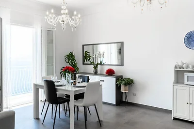 Villa a Praiano con terrazza vista mare