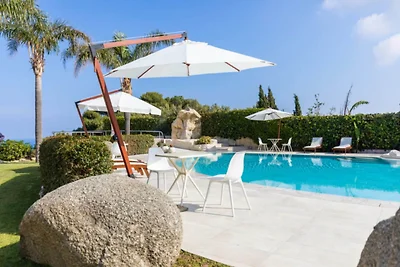 Studio für Paare in Capo Vaticano mit Pool