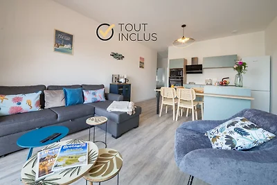 Schöne Wohnung mit Meerblick