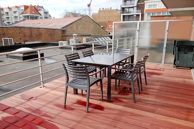 Wohnung in Nieuwpoort mit Meerblick