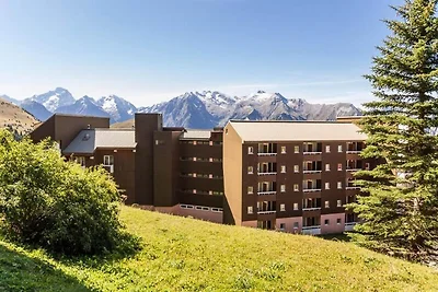 Appartement in Alpe d'Huez met Balkonzicht