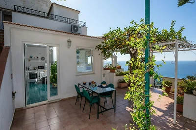 Casa a Positano con splendida vista sul mare