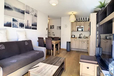 Appartamento a Les Gets con vista dal balcone