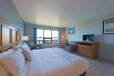 Cama King Con Vista Al Mar