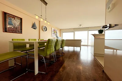 Appartement in Wenduine met Zeezicht