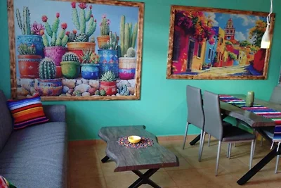 Komfortables Ferienhaus im mexikanischen Stil