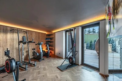 Appartamento a Courchevel con spa e piscina