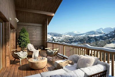 Schöne alpine Wohnung in Megeve