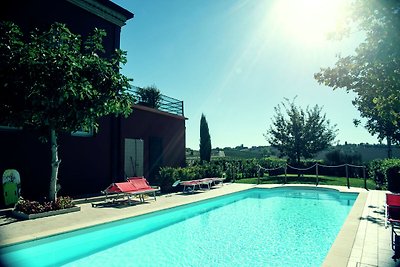 Wohnung in Passano di Coriano mit Pool