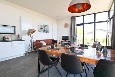 Modern vakantiehuis in Nieuwvliet met tuin