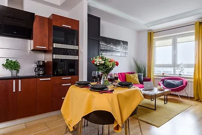 Wohnung in Warschau mit Stadtblick