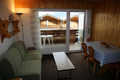 Gezellige studio in Veysonnaz met skiopslag