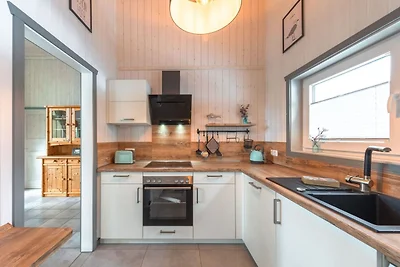 Ferienhaus mit Sauna im Ferienpark Mirow