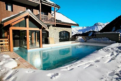 Apartment in Le Corbier mit Ski-in-Zugang