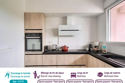 Apartment in Plonéour-Lanvern in der Nähe des...