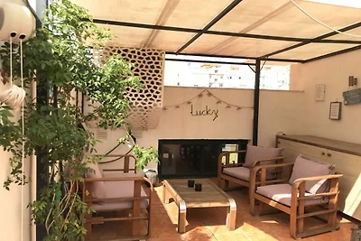 Penthouse, terras, zwembad